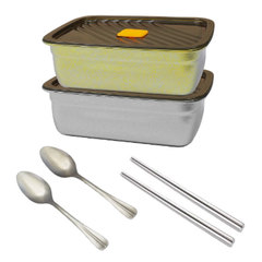 高纯钛抗菌保鲜盒